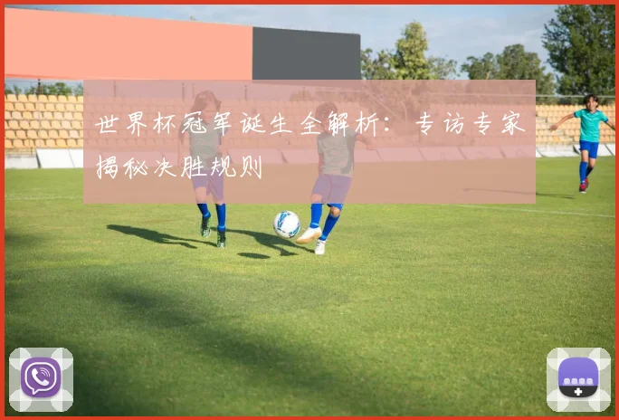 世界杯冠军诞生全解析:专访专家揭秘决胜规则